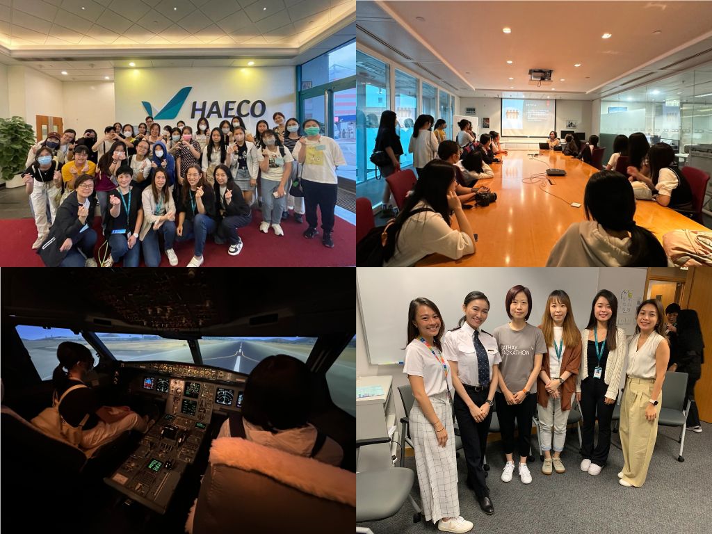 參觀國泰航空及香港飛機工程有限公司 – 與女性領袖會面